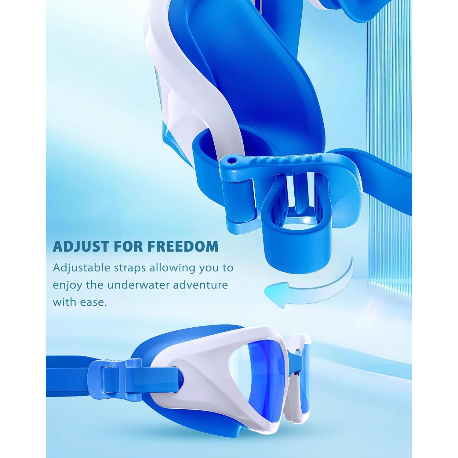 Gafas de natación Vegemono SWG unisex anti-vaho UV400