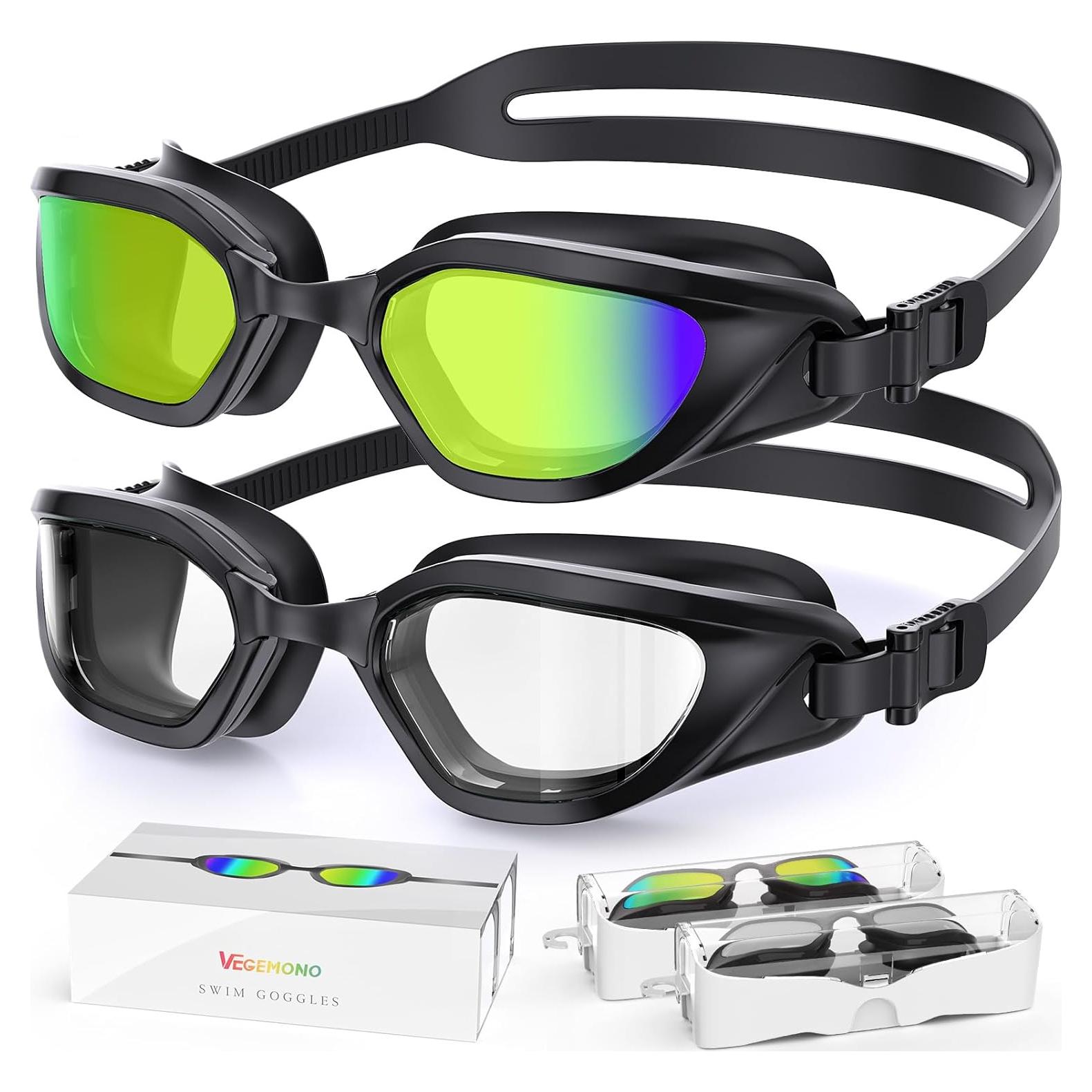 Gafas de natación Vegemono SWG unisex anti-vaho UV400
