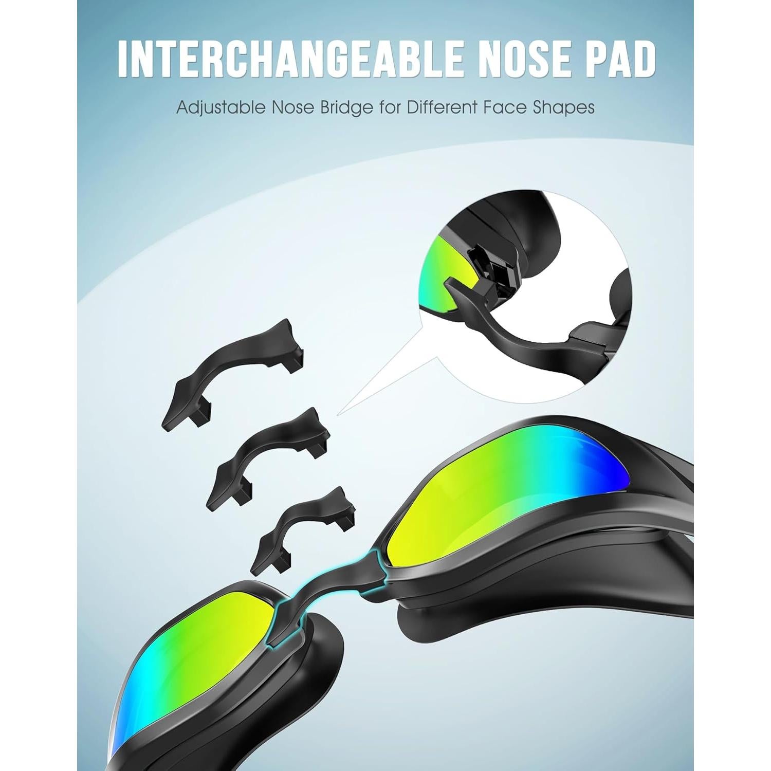 Gafas de natación Vegemono SWG unisex anti-vaho UV400