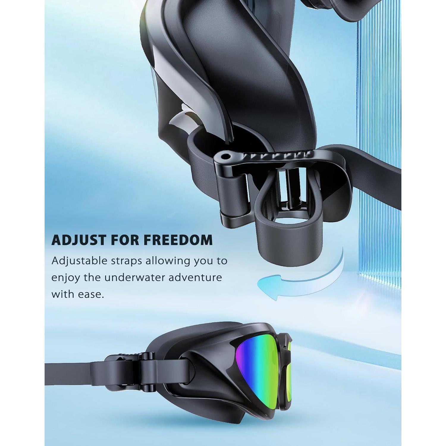 Gafas de natación Vegemono SWG unisex anti-vaho UV400