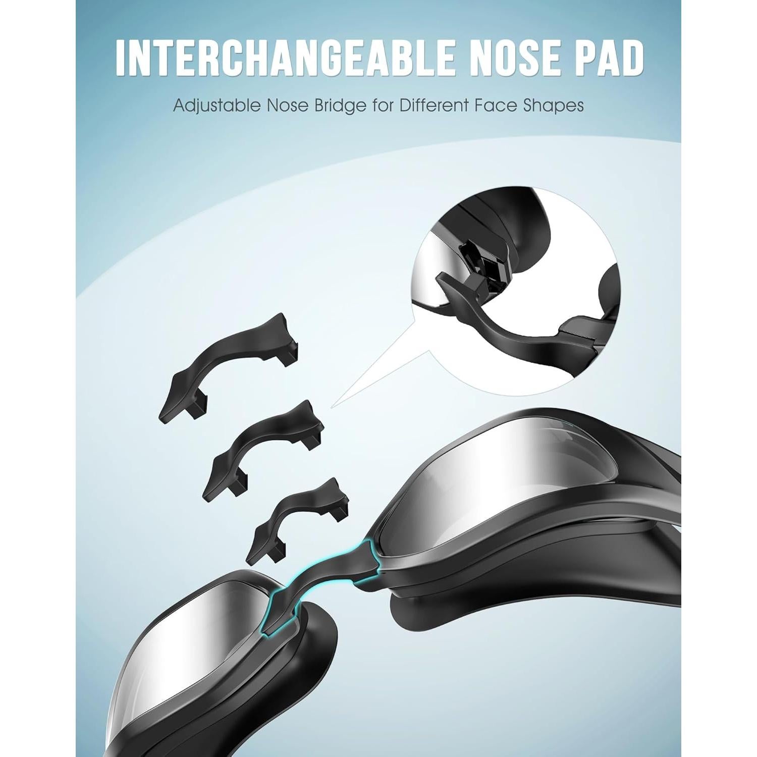 Gafas de natación Vegemono SWG unisex antiniebla UV400