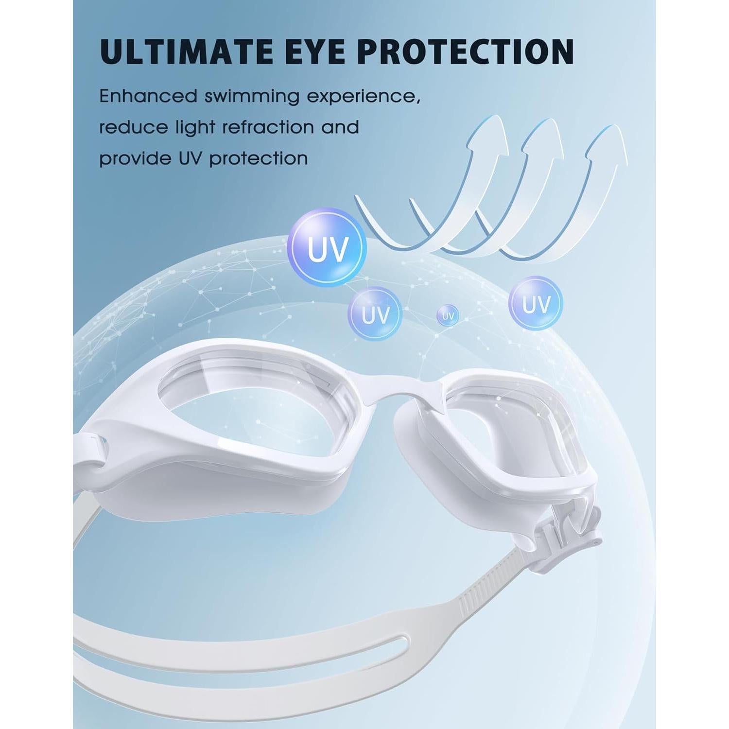 Gafas de natación Vegemono SWG unisex anti-vaho UV400