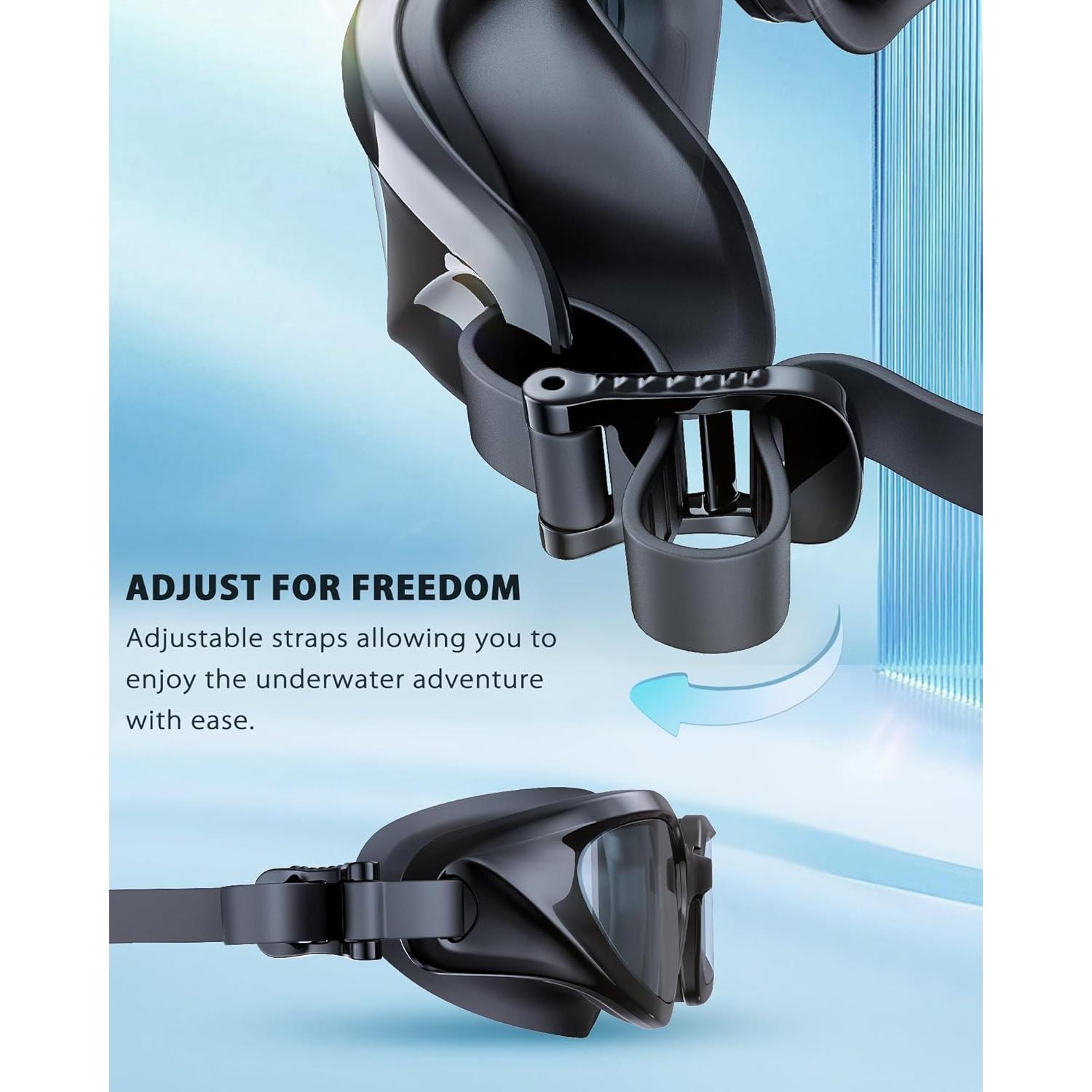 Gafas de Natación Vegemono SWG Unisex Anti Niebla UV400