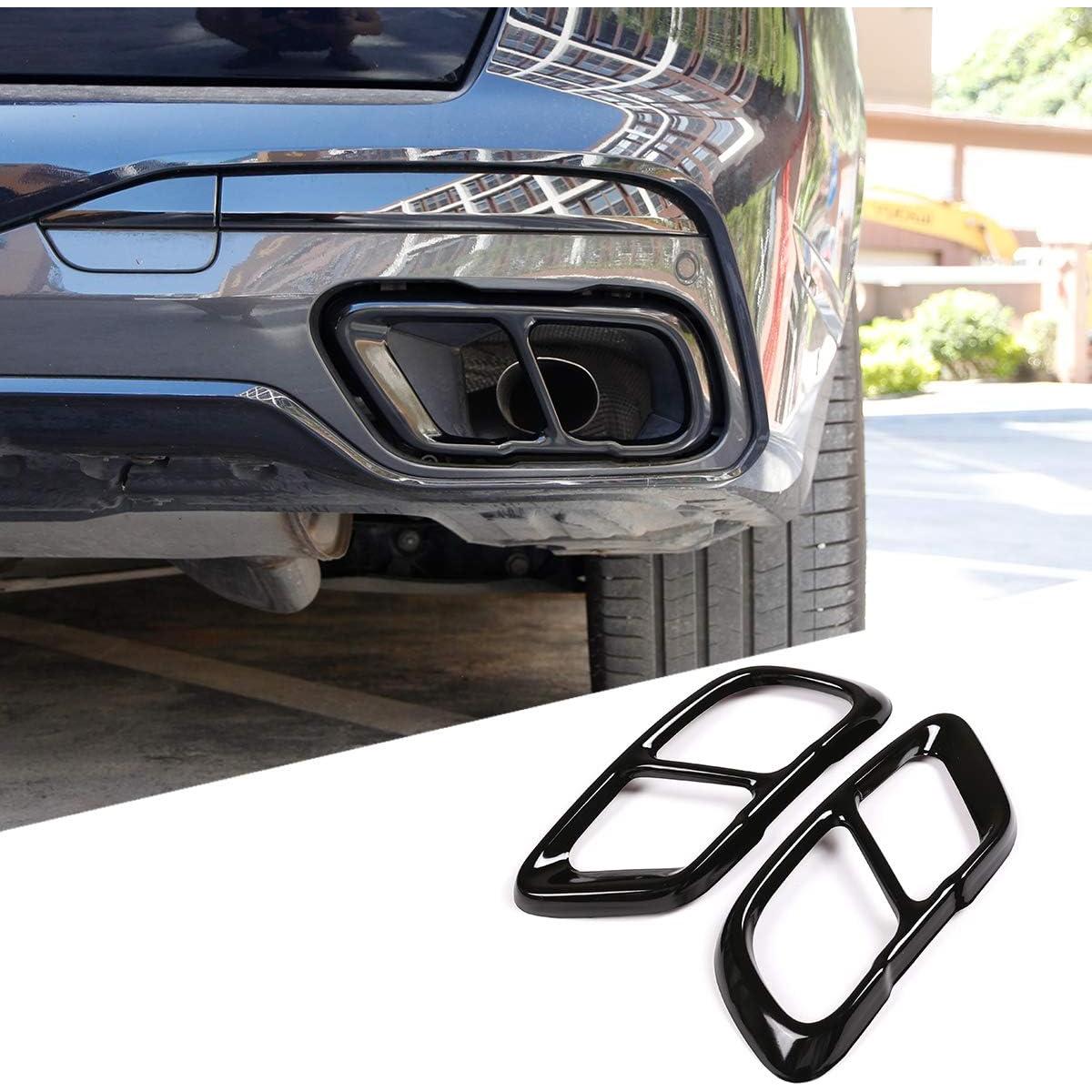 Cubierta de Escape LLKUANG para BMW X5 X6 X7 2019-2024 Acero Inoxidable