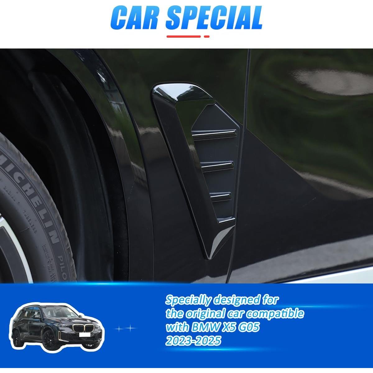 Cubierta de Ventilación de Guardabarros JONKOKO para BMW X5 G05 2023-2024