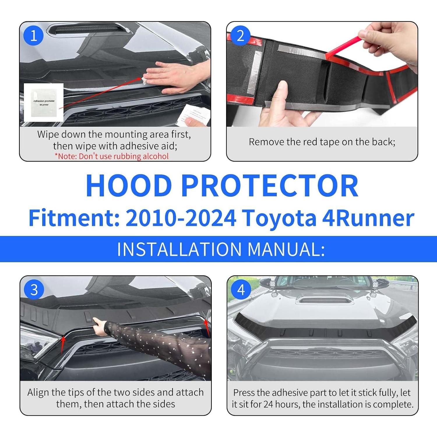 Deflector de Capó Titibett para Toyota 4Runner 2010-2024