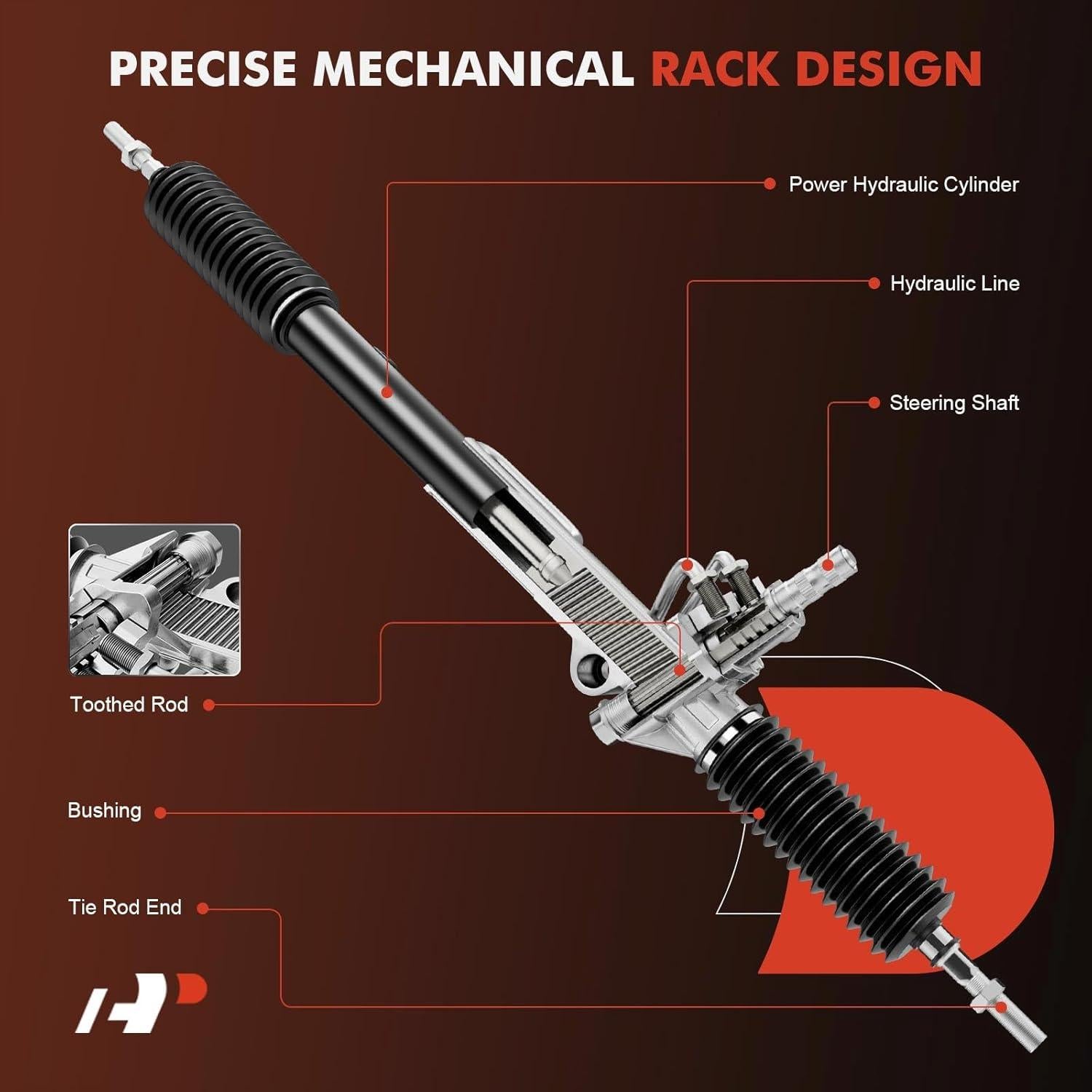 Crema Hidráulica de Dirección A-Premium para BMW E39 525i 2001-2003