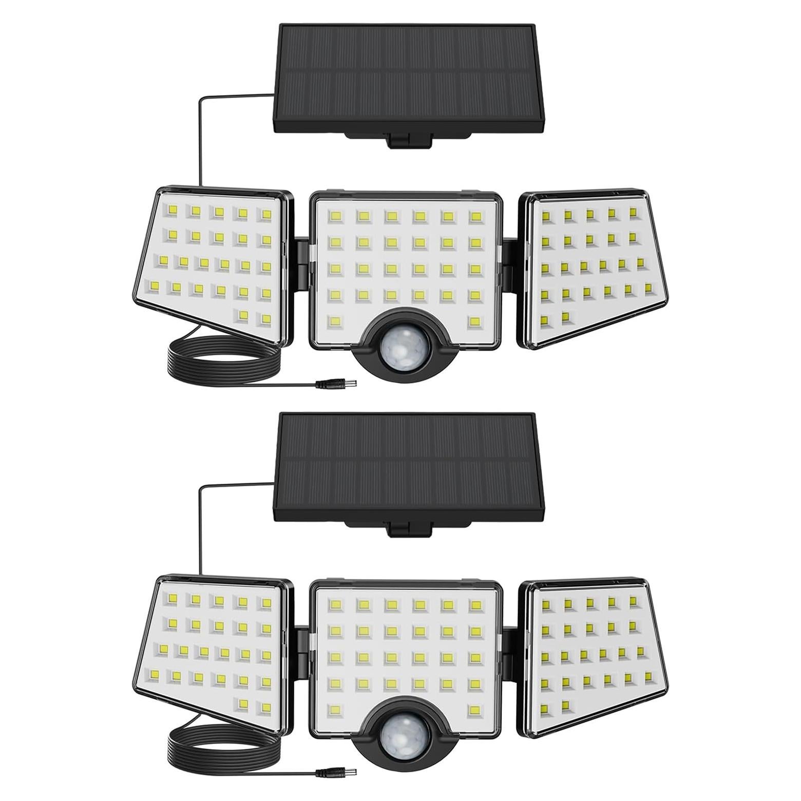 Luces Solares Lepro 2 Paquetes con Sensor de Movimiento