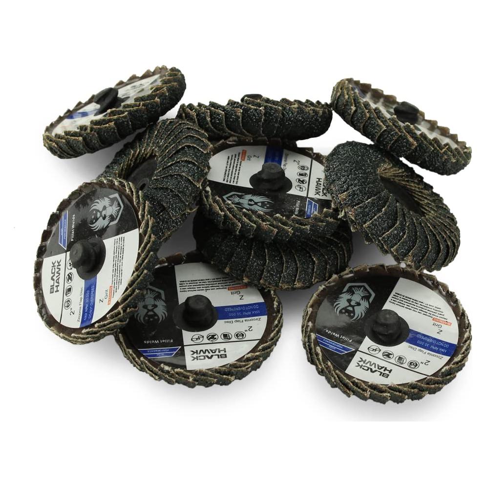 Discos de Lijado BHA Zirconia 60 Grano 5 cm - Paquete de 10