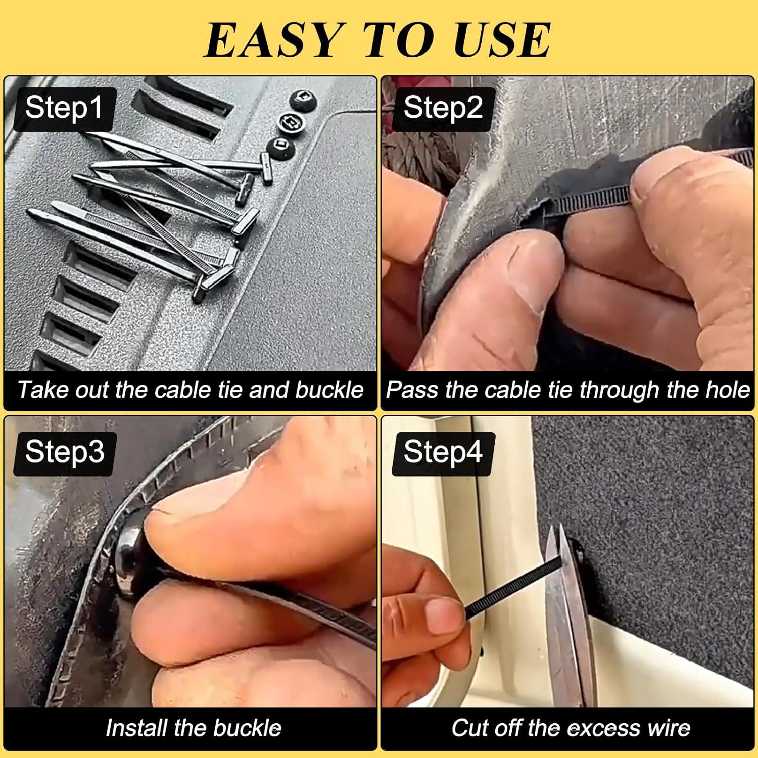 150 Piezas Hebilla de Brida Universal Nylon ShenZhen ZDK120