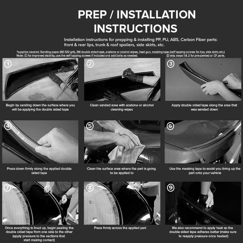 Spoiler de Parachoques Frontal AutoJoy Club para Ford Mustang 1999-2004