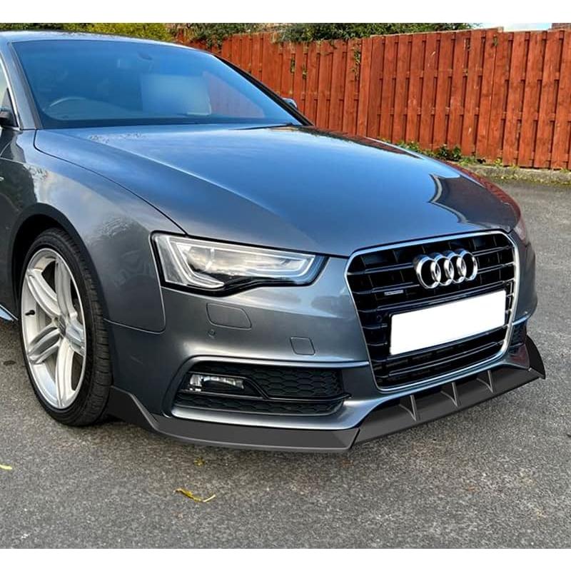 Kit de Labio de Parachoques Frontal 3 Piezas DriftX para Audi A5/S5 2013-2016