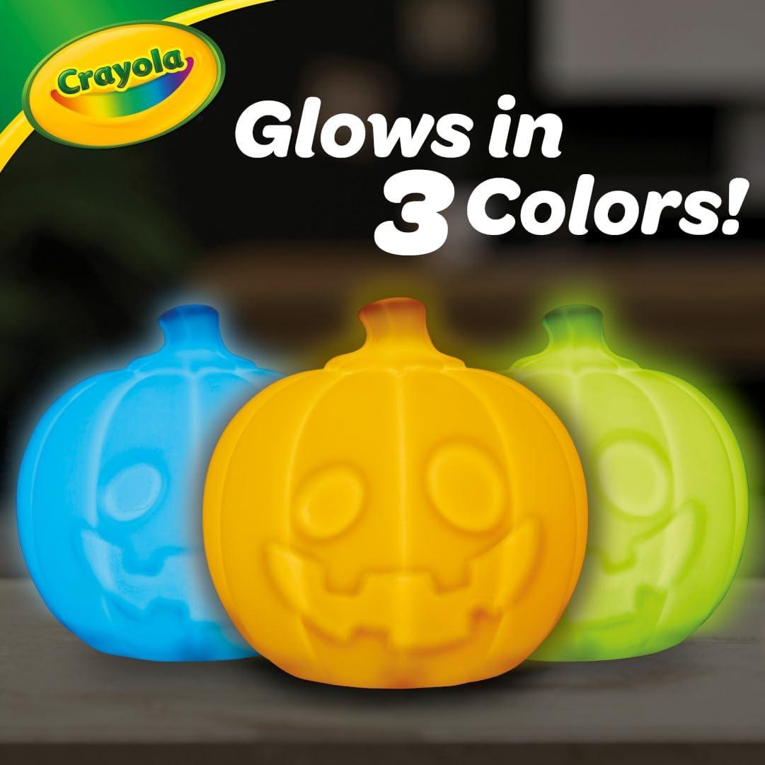 Crayola Light-Ups Calabaza Iluminada Reutilizable 10,8 cm