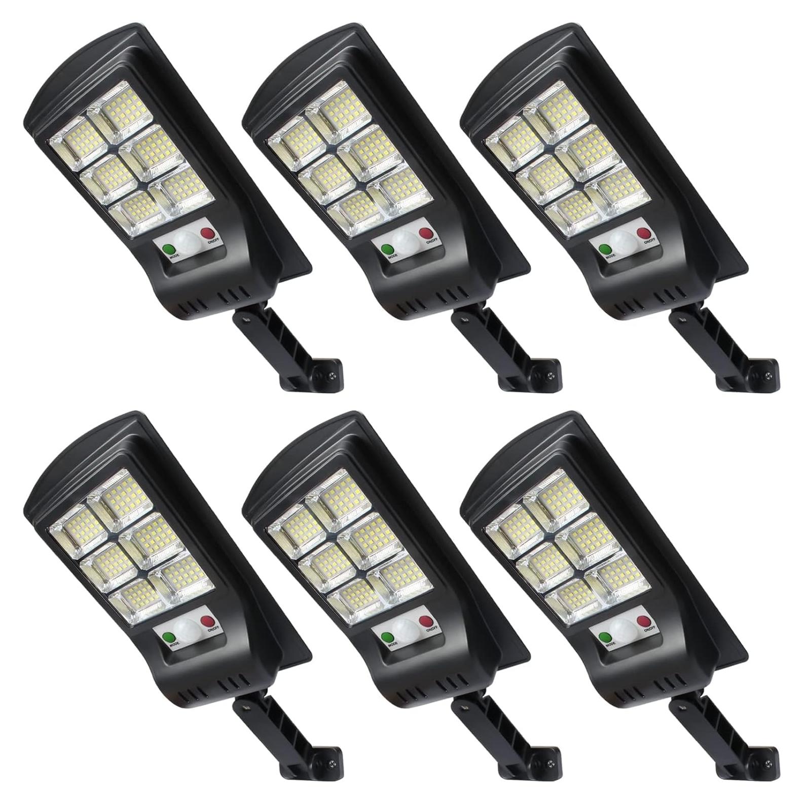 Luces Solares Exteriores Duewot 1000 Lúmenes con Sensor