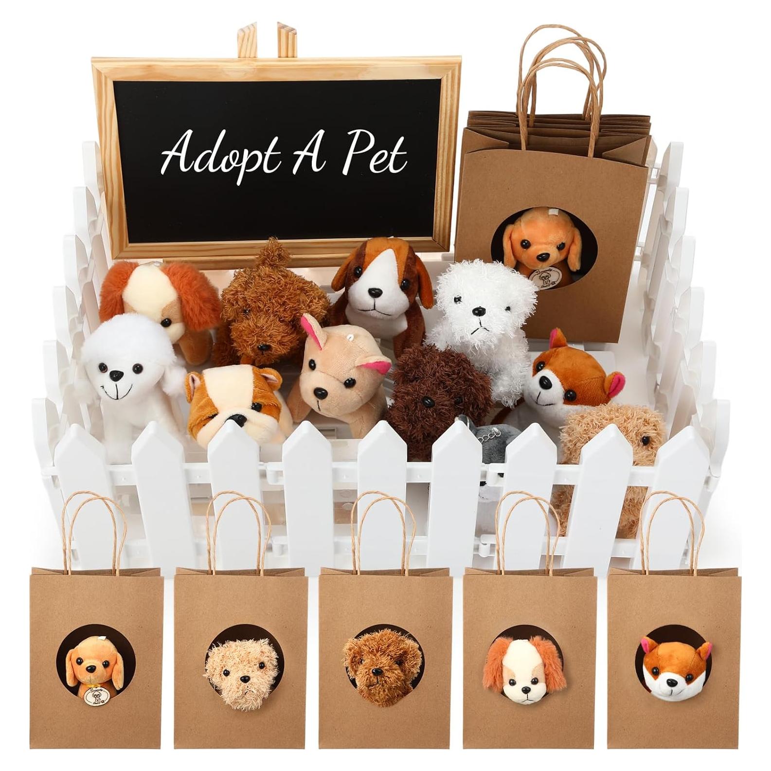 Conjunto de 36 Mini Animales de Peluche Arrowbash Clásico