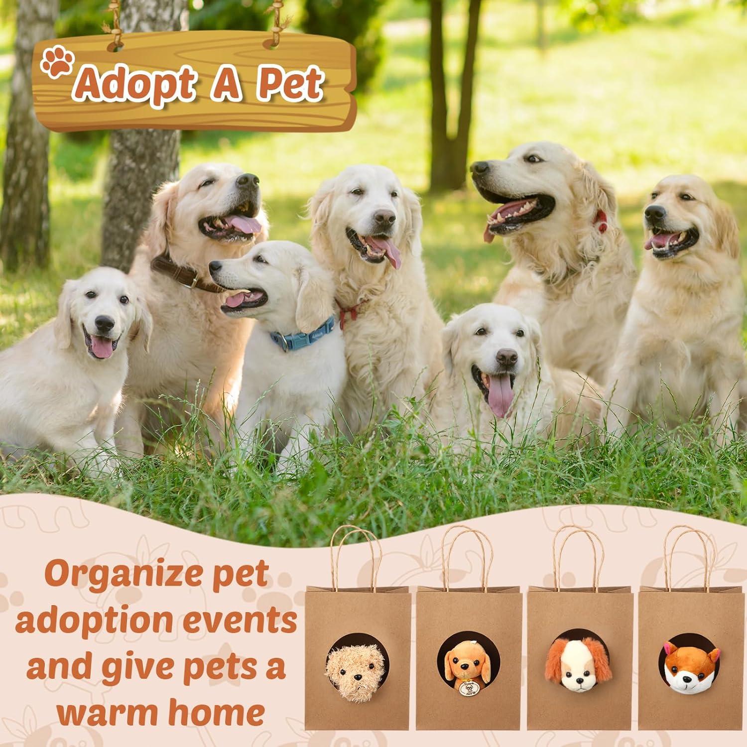 Conjunto de 36 Mini Animales de Peluche Arrowbash Clásico