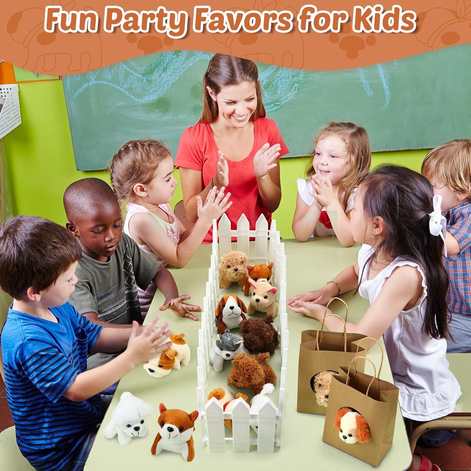 Conjunto de 36 Mini Animales de Peluche Arrowbash Clásico