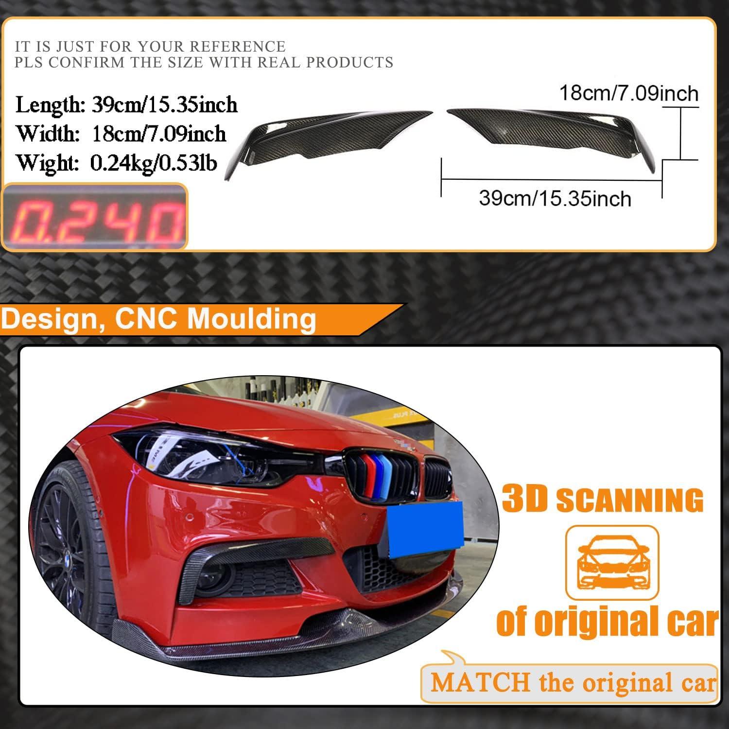 Kit Ventilación Parachoques Frontal BMW F30 M Sport 2012-2018