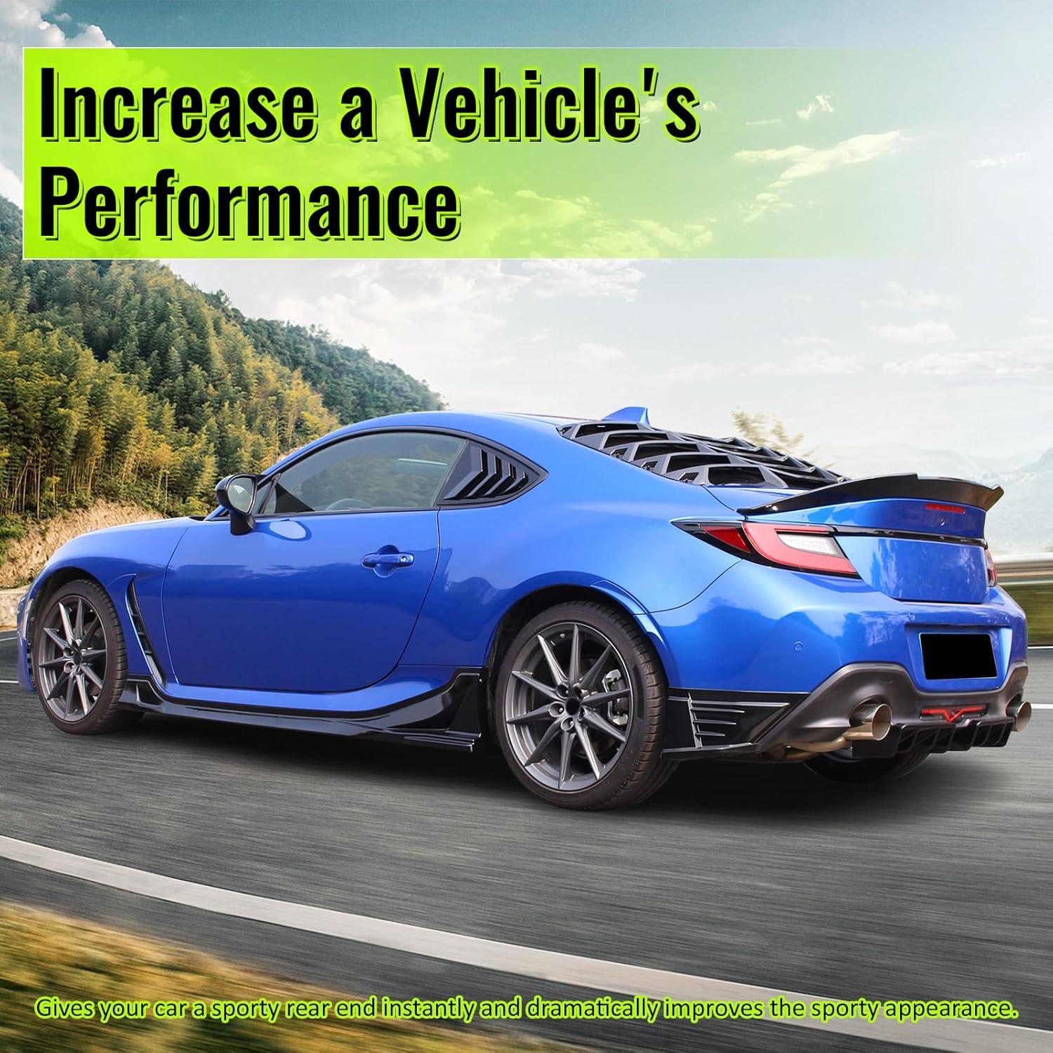 Labio Parachoques Trasero HYPER GLORY para BMW F10 2011-2015