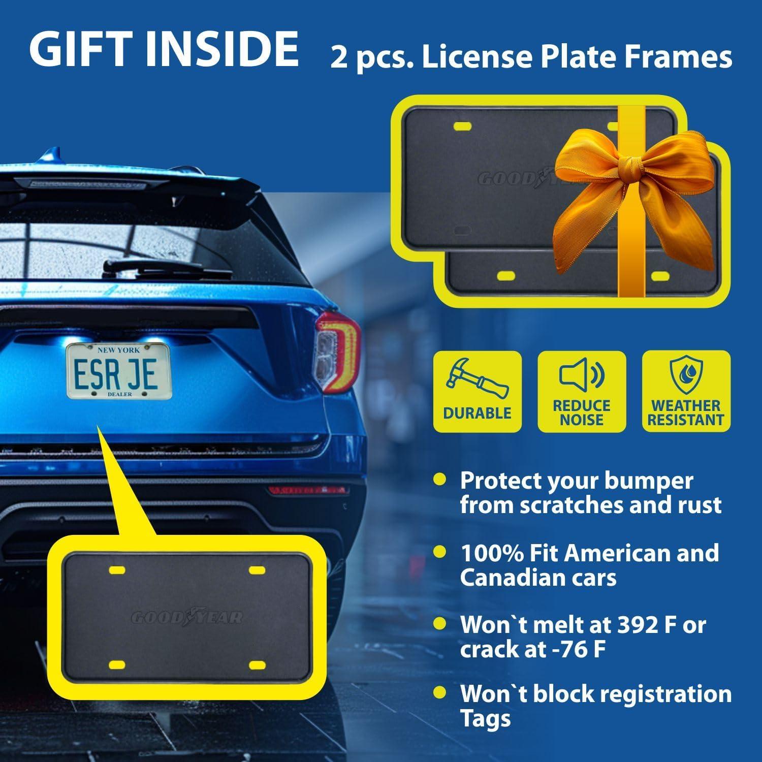 Deflectores de Ventana Goodyear GY003449LP para Ford Ranger 2019-2023