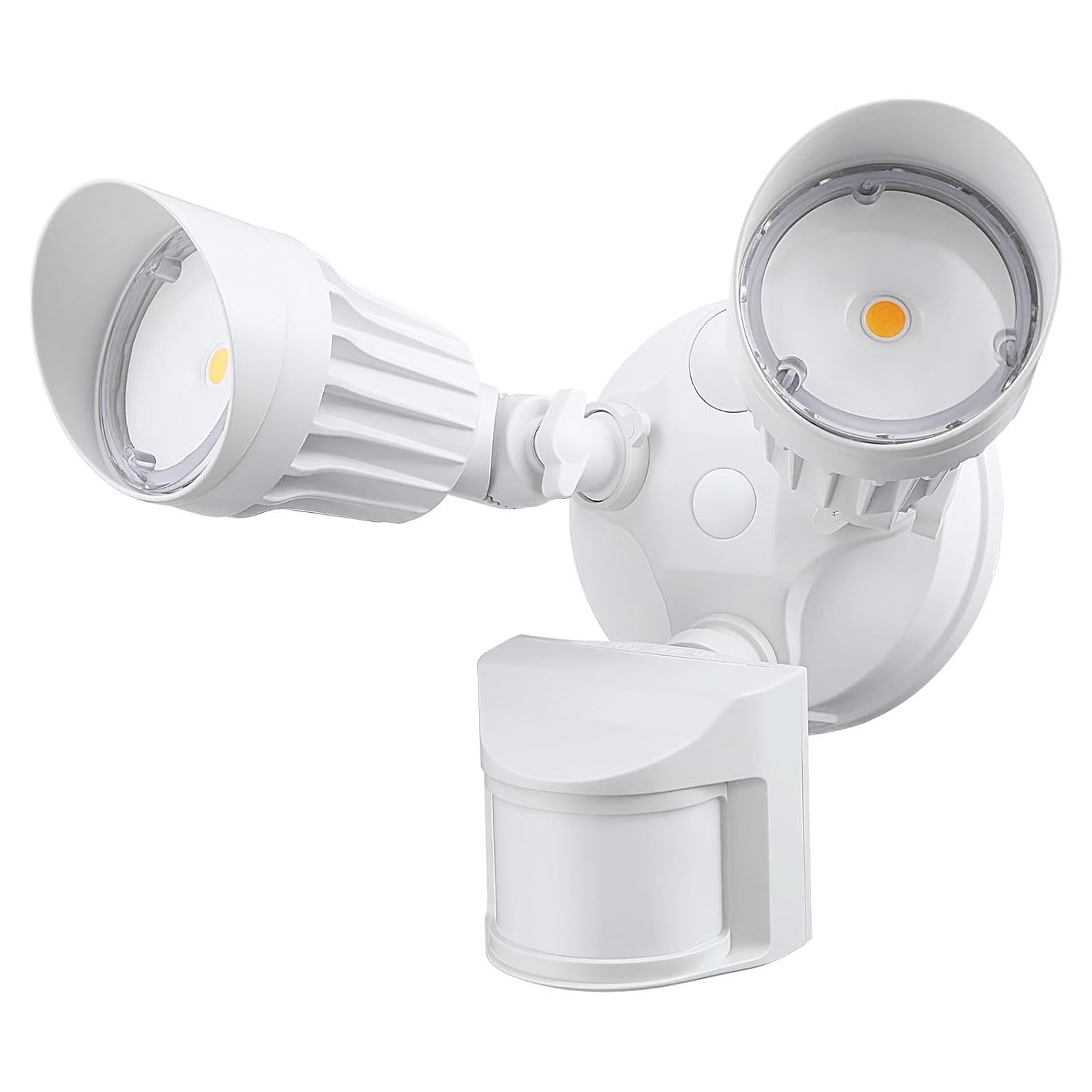 Luz de Seguridad LED LEONLITE 25W con Sensor de Movimiento