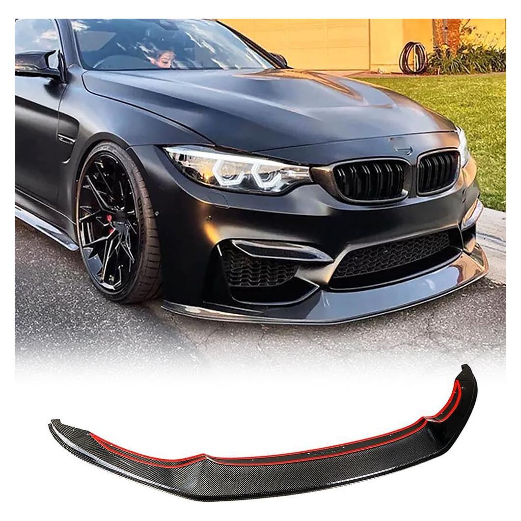 Labio Frontal de Fibra de Carbono JC SPORTLINE para BMW M3 M4 2014-2019