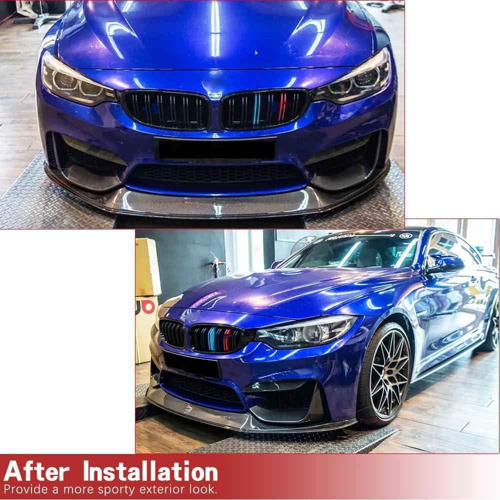 Labio Frontal de Fibra de Carbono JC SPORTLINE para BMW M3 M4 2014-2019