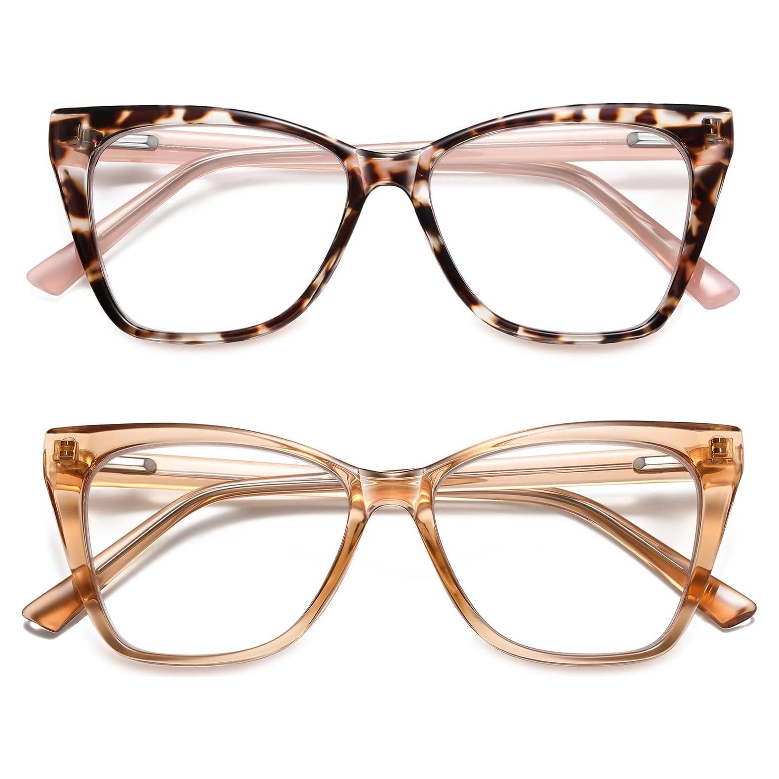 Gafas de lectura LKEYE ojo de gato 1.75D anti-luz azul