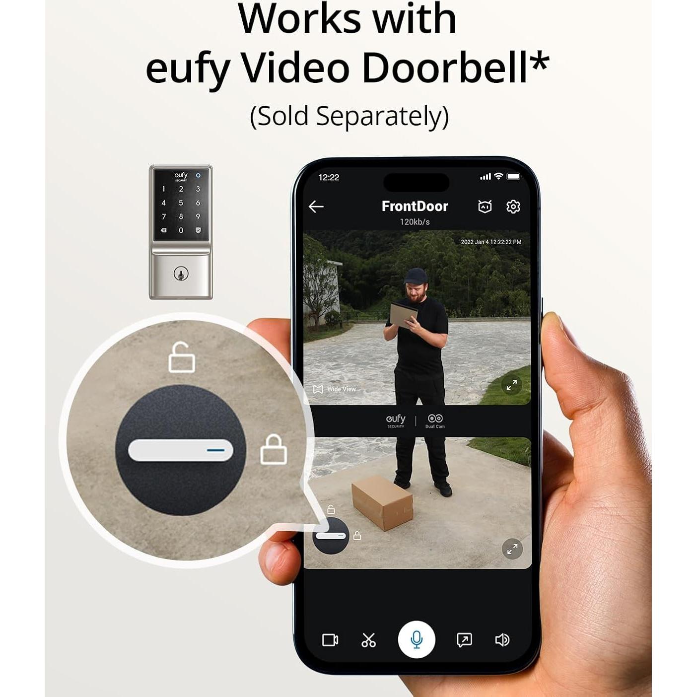 Cerradura Inteligente eufy Security C210 WiFi con Teclado