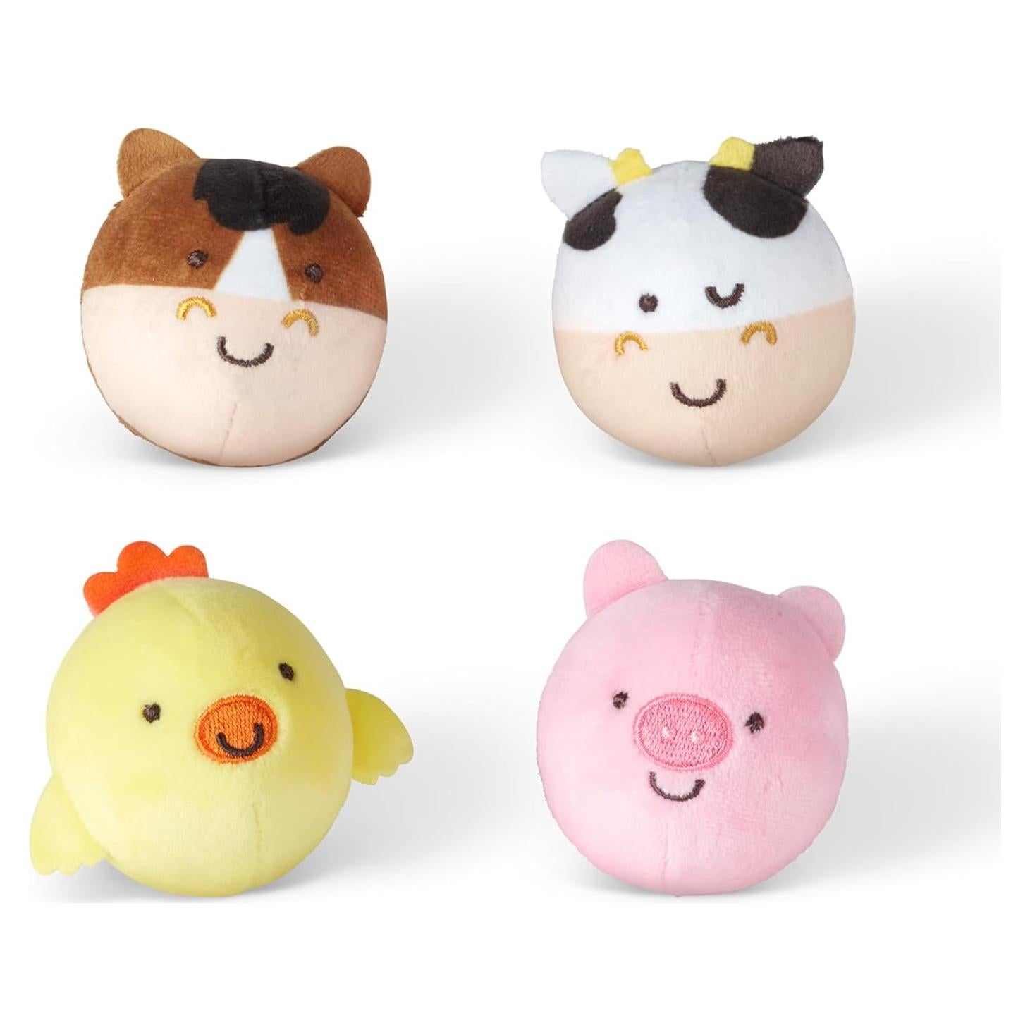 Juguete Melissa & Doug Rollables Animales de Granja 4 Piezas