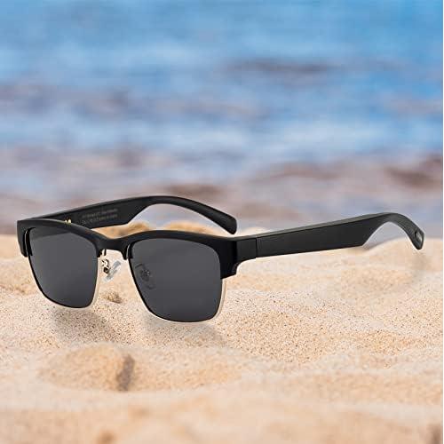Gafas de sol Bluetooth inteligentes Audio 9D UV Protección