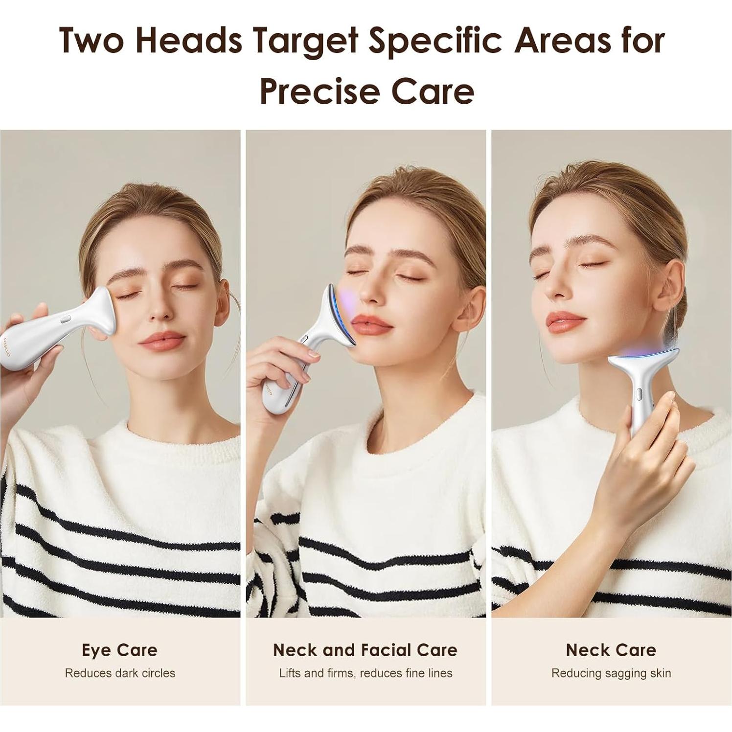 Masajeador Facial y de Cuello Shenzen - Reductor de Arrugas