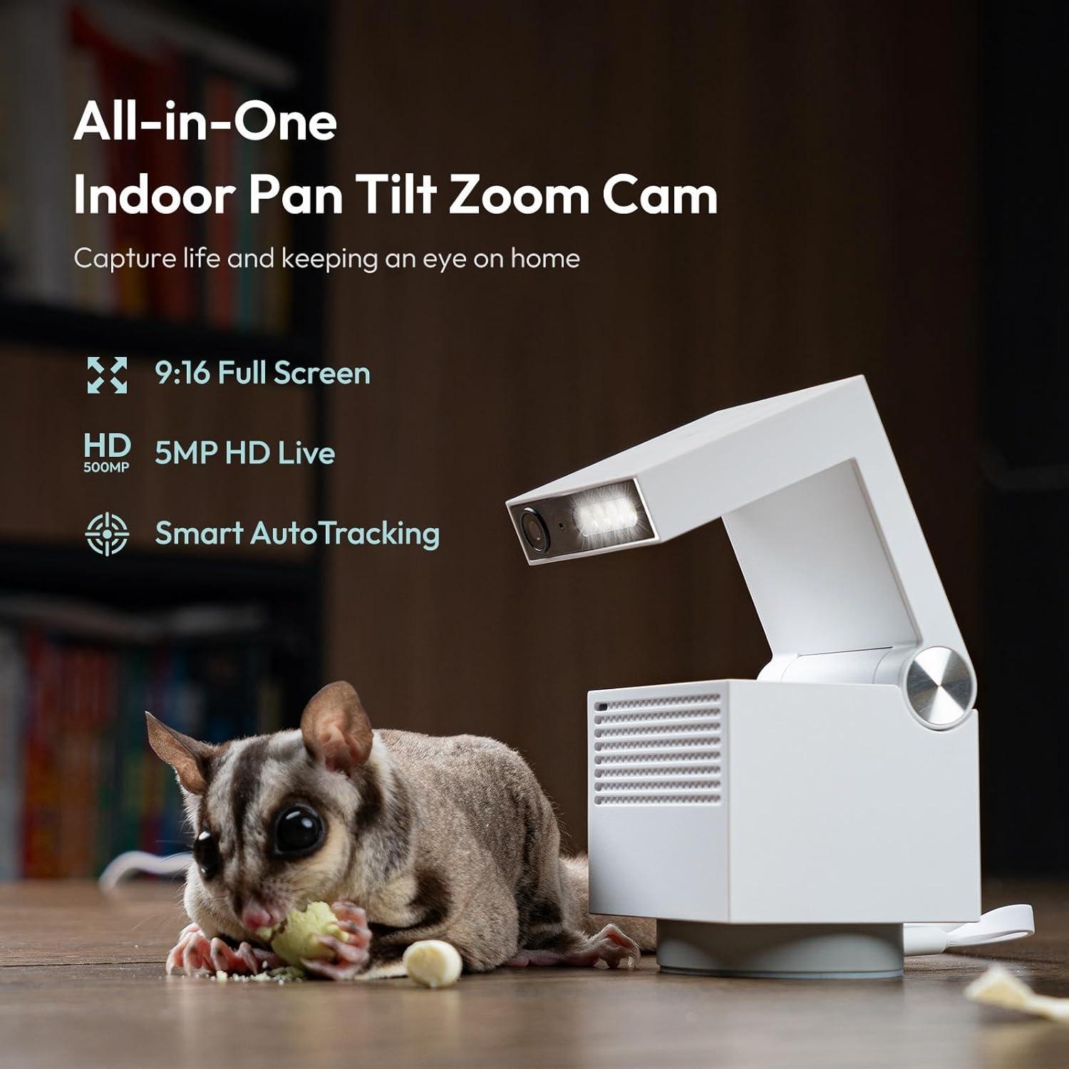 Cámara de Seguridad Psync Genie S 2.7K HD 32GB Zoom 6X