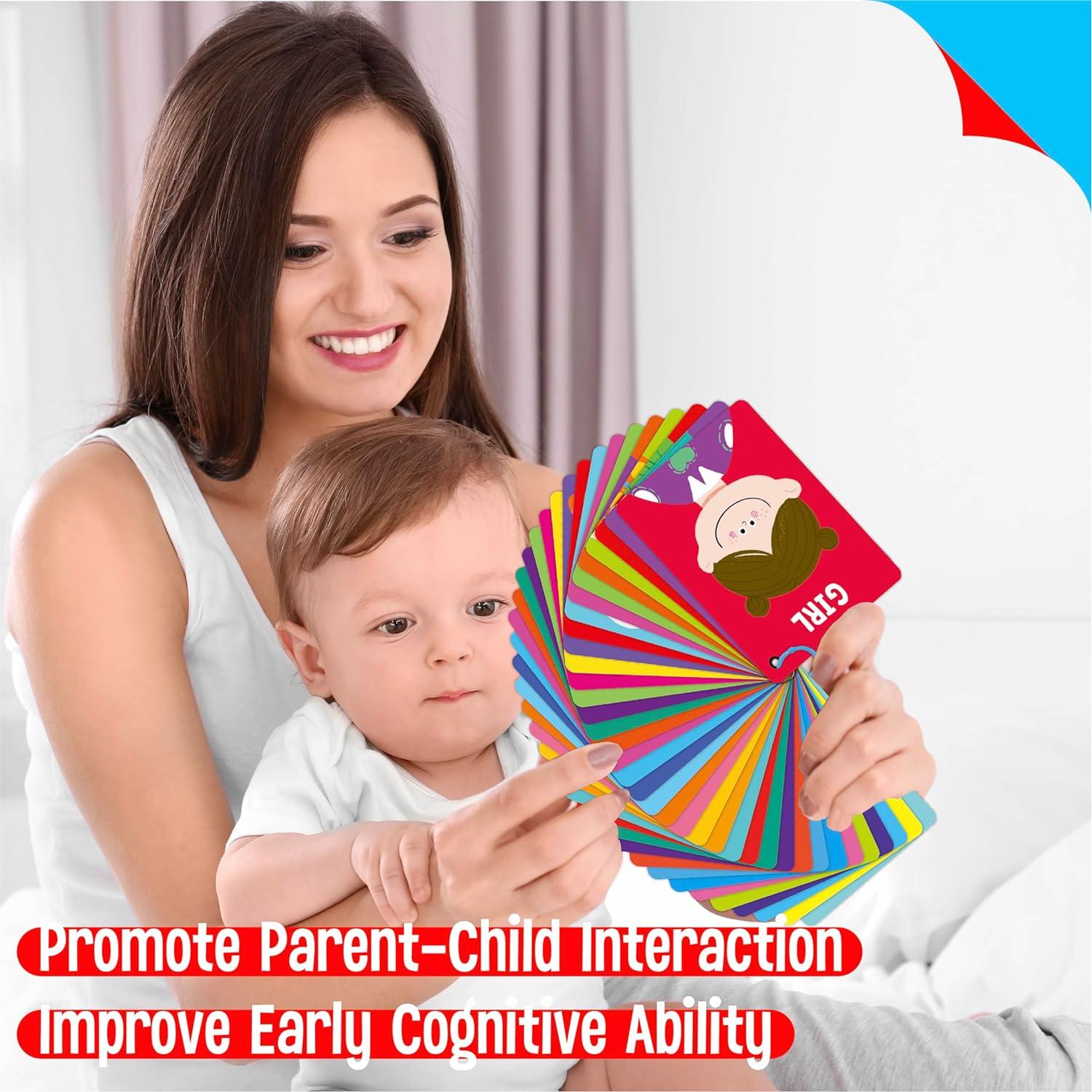 Tarjetas de Flash del Alfabeto SpriteGru 52 Piezas Duraderas