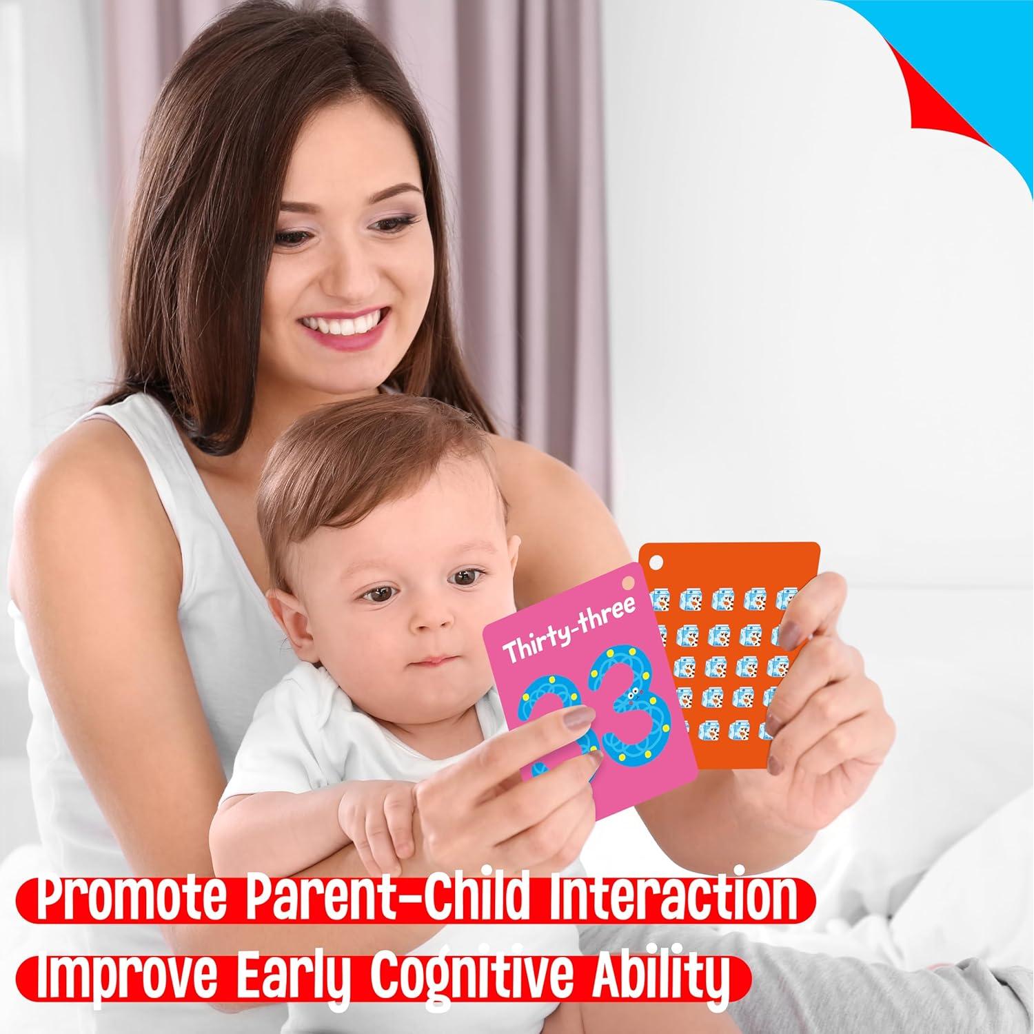 Tarjetas de Flash de Números 0-50 SpriteGru - Aprendizaje Divertido