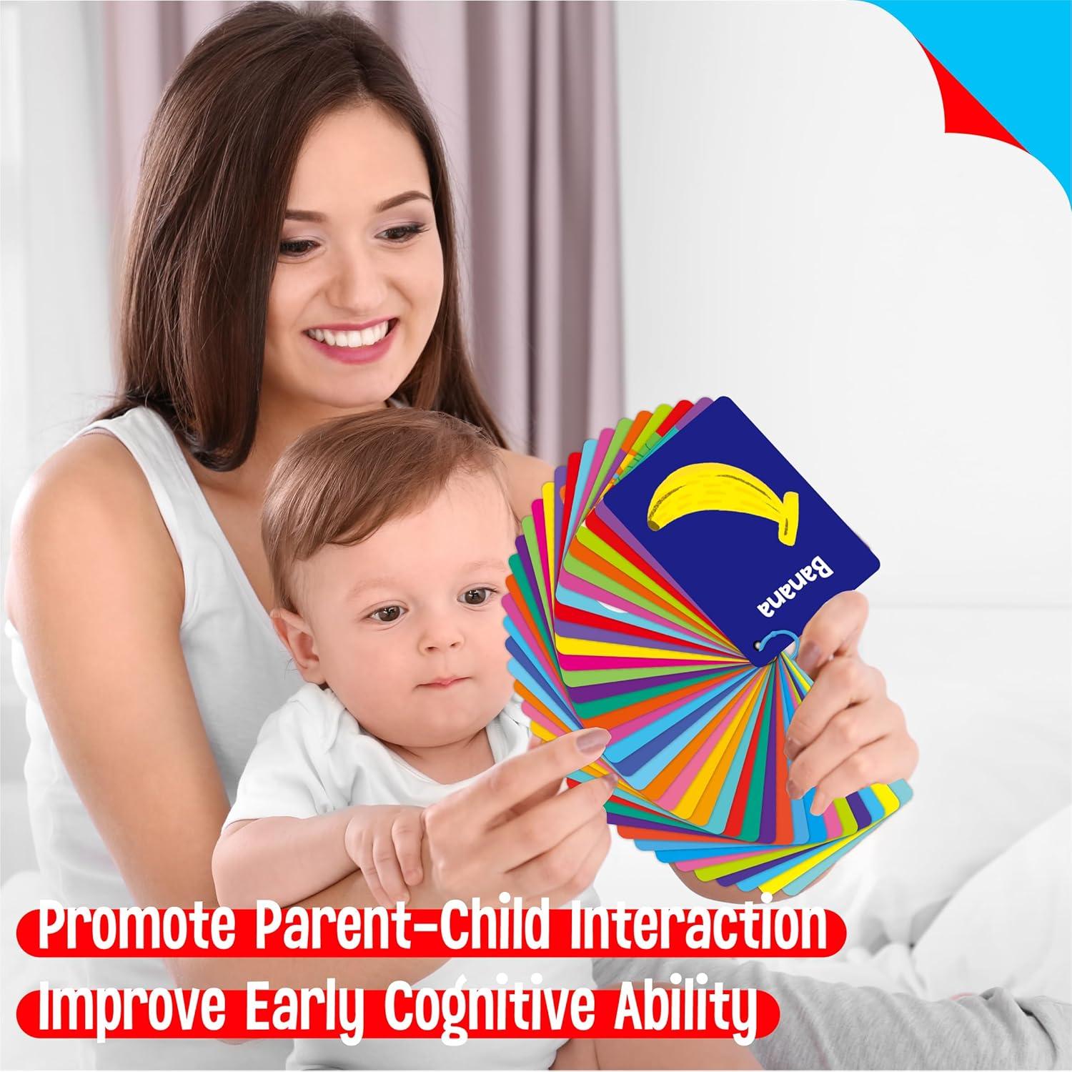 Tarjetas de Comida SpriteGru 50 Piezas Doble Cara Educativas