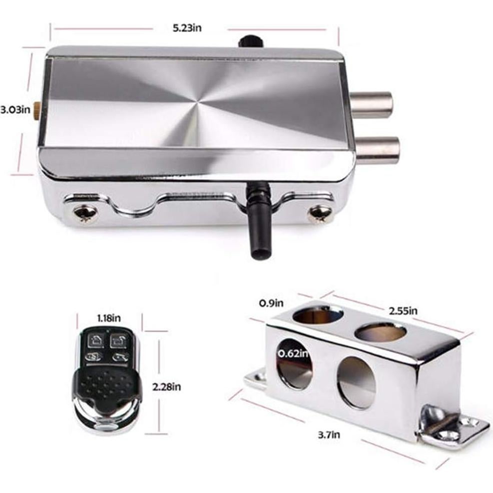 Cerradura Inteligente RV77 con Control Remoto Antirrobo