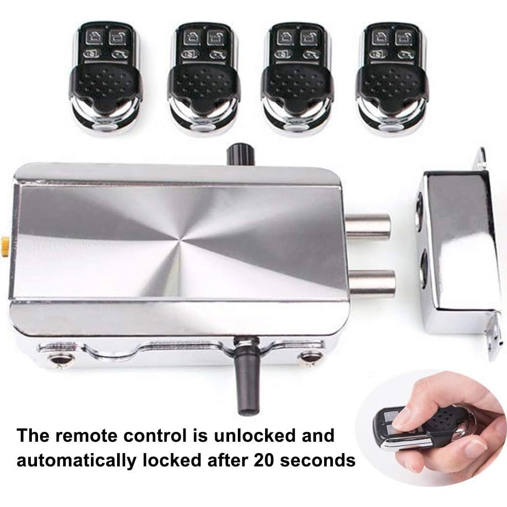 Cerradura Inteligente RV77 con Control Remoto Antirrobo