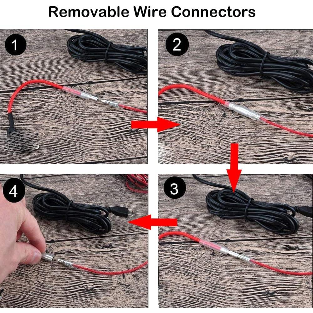 Kit de Cableado Duro USB Tipo C 3.2m para Cámara de Tablero