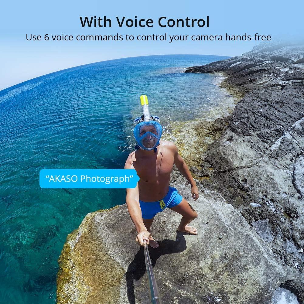 Cámara de Acción AKASO Brave 6 Plus 4K 20MP WiFi EIS 40m