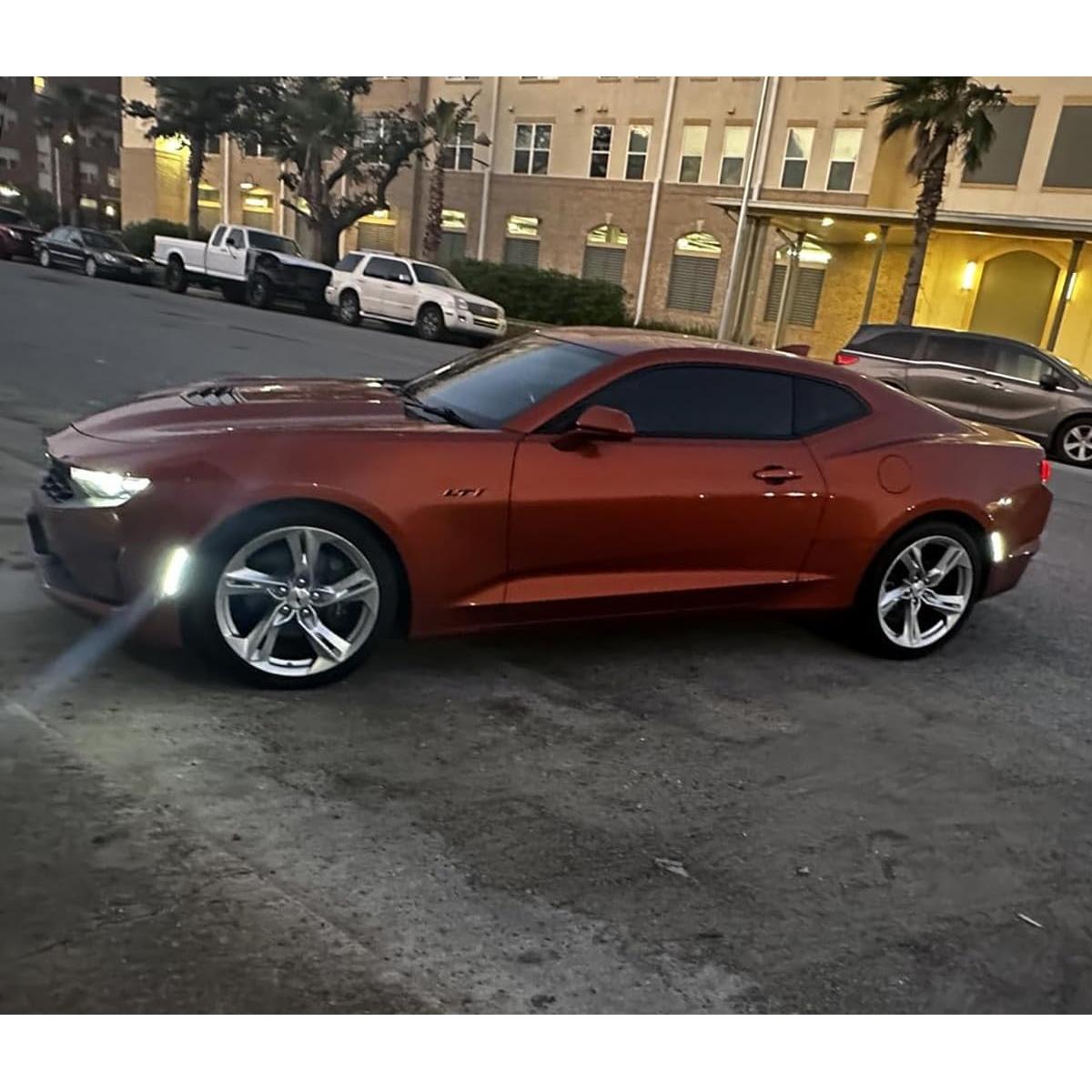 Luz de Marcador Lateral LED iJDMTOY Ahumada para Chevy Camaro 2016-2023