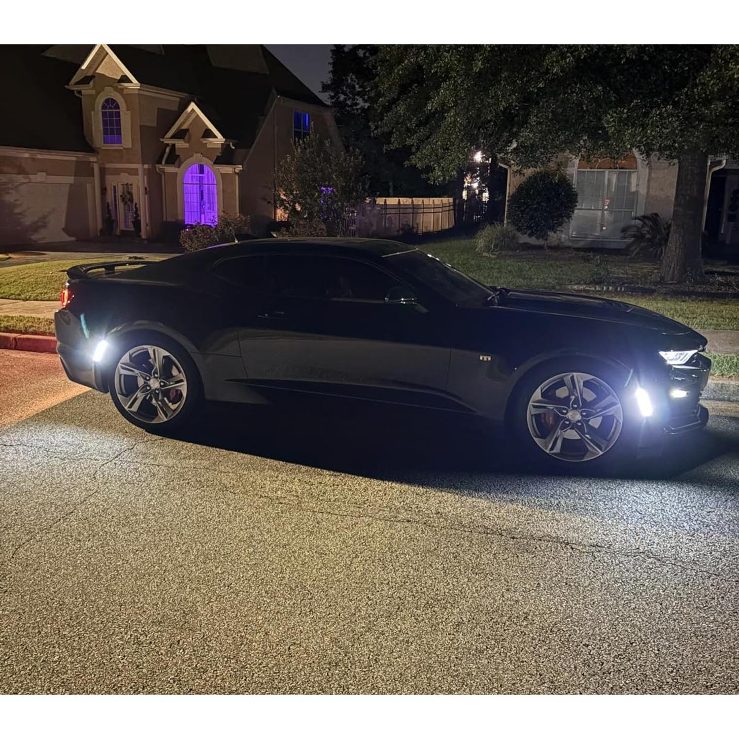 Luz de Marcador Lateral LED iJDMTOY Ahumada para Chevy Camaro 2016-2023