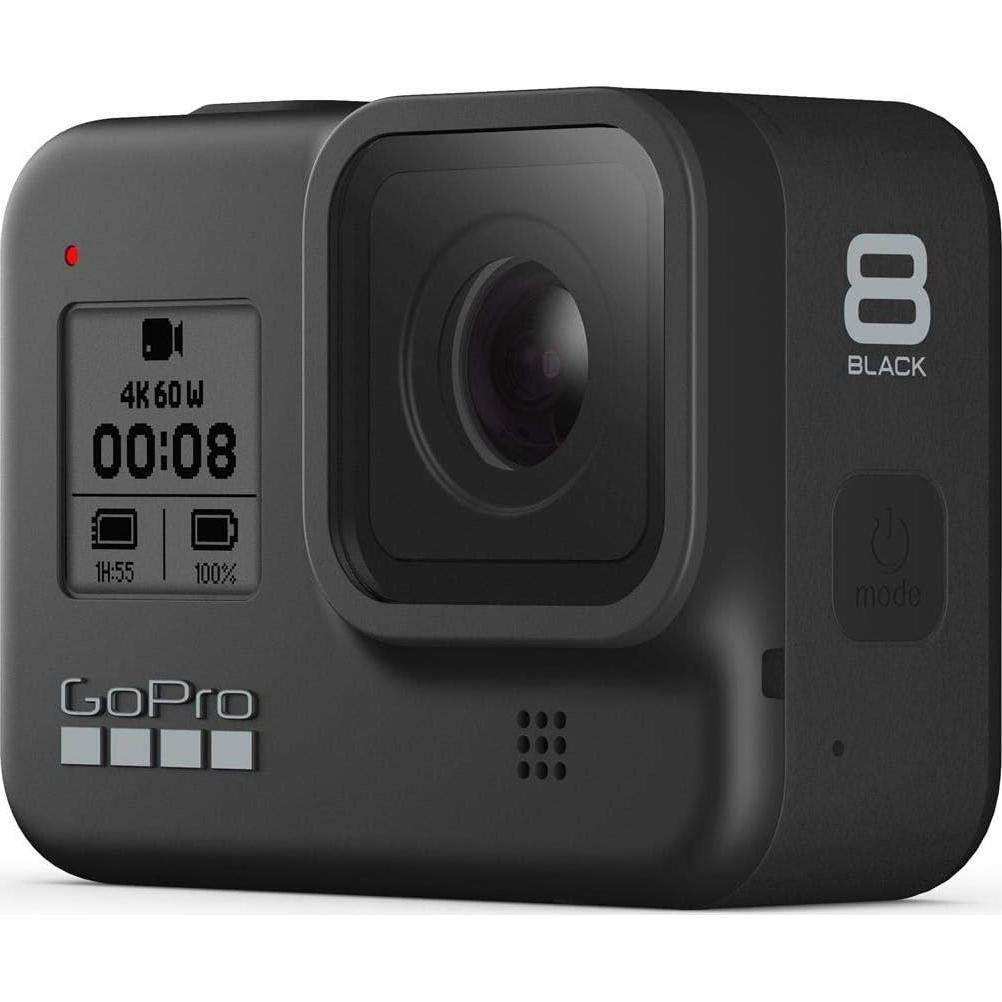 Cámara de Acción GoPro HERO8 Negra 4K 12MP Impermeable