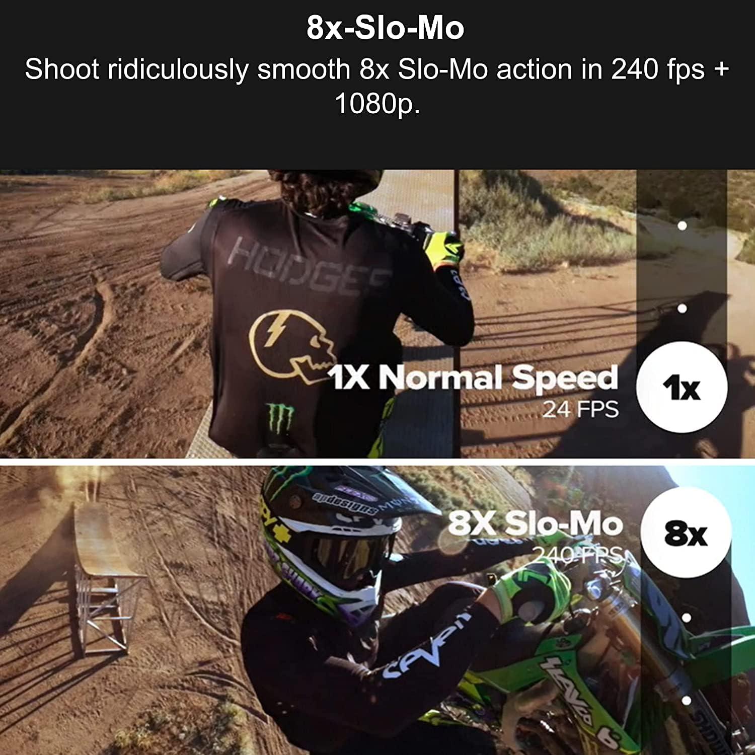 Cámara de Acción GoPro HERO8 Negra 4K 12MP Impermeable