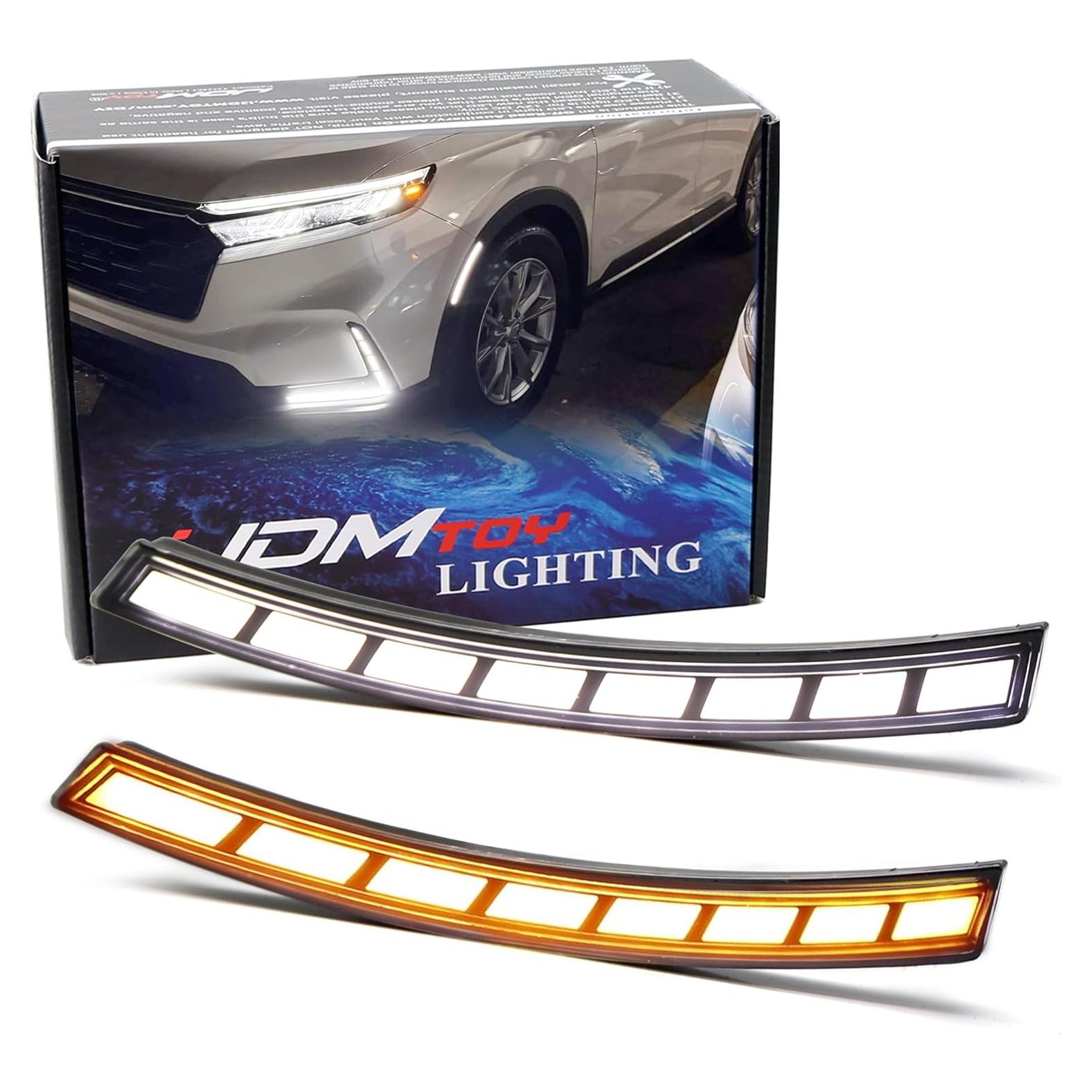 Kit de Luz LED Marcador Lateral iJDMTOY Ahumado Honda CR-V 2023
