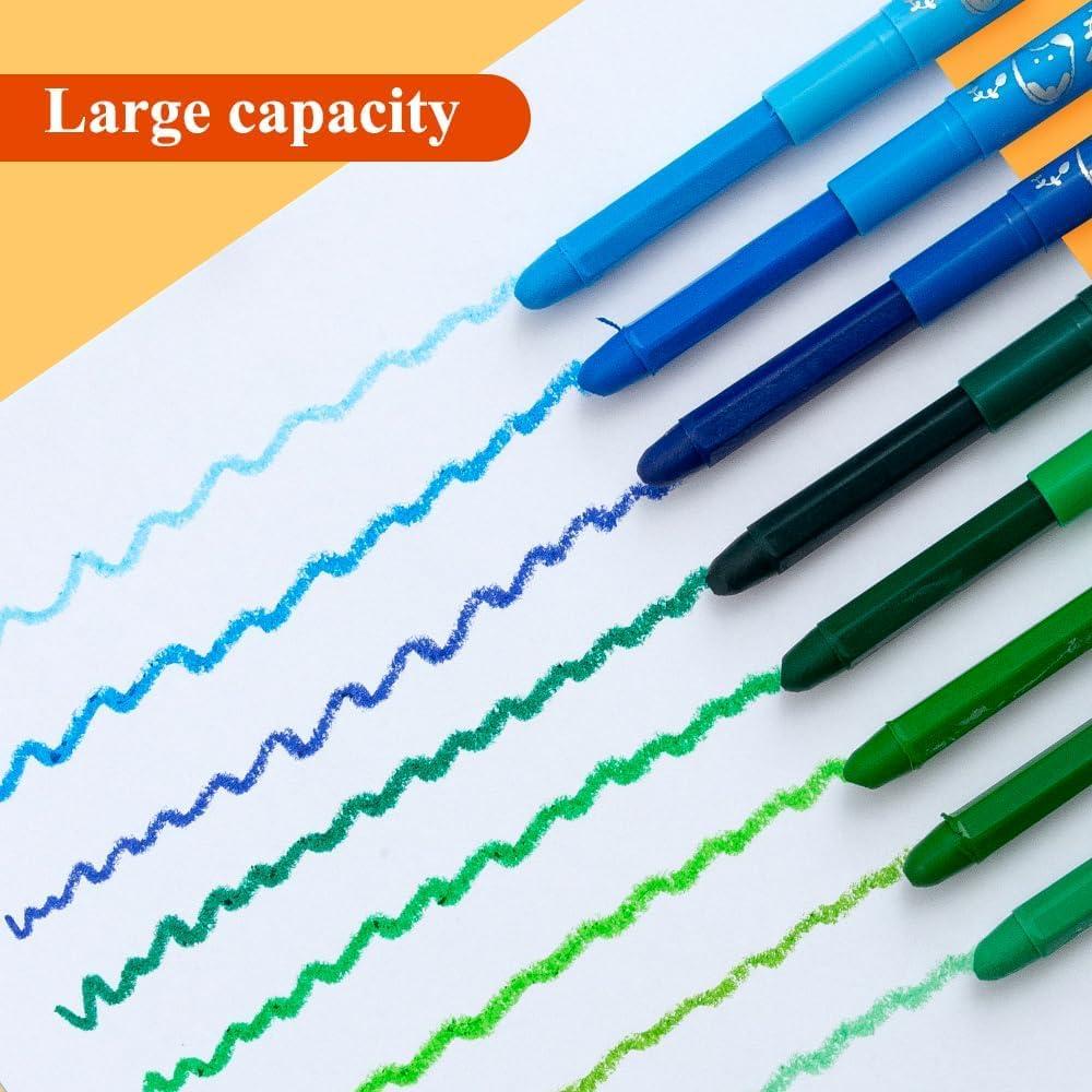 M&G Palitos de Pintura Tempera 24 Colores Lavables para Niños