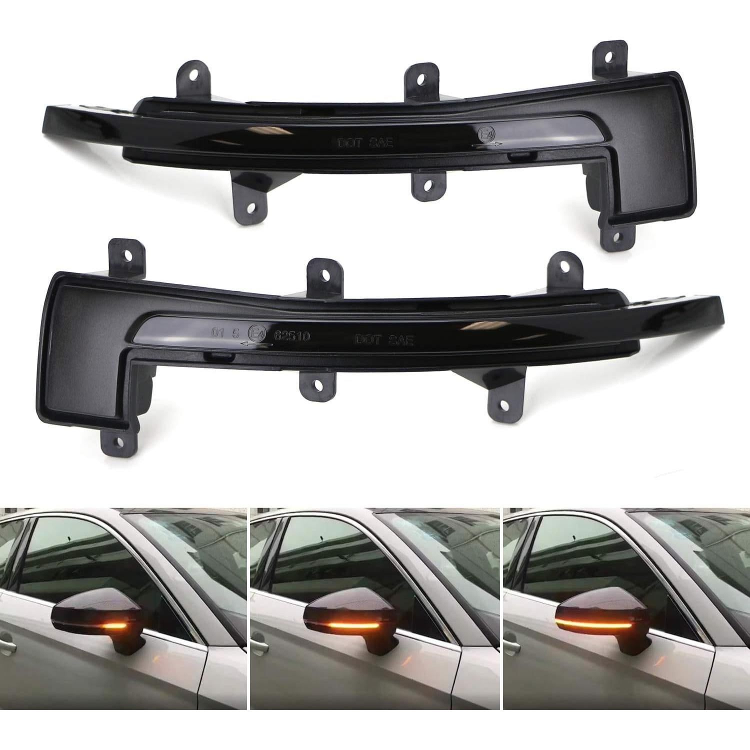 Kit Luz Señal Giro LED iJDMTOY Ahumada para Audi TT/R8 2006-2015