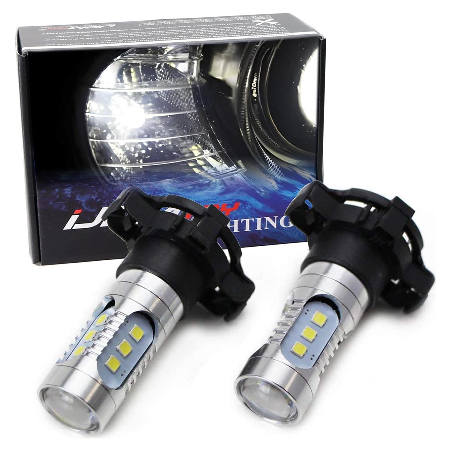 Bombillas de Luz de Señal de Giro iJDMTOY 15-SMD PY24W 12V