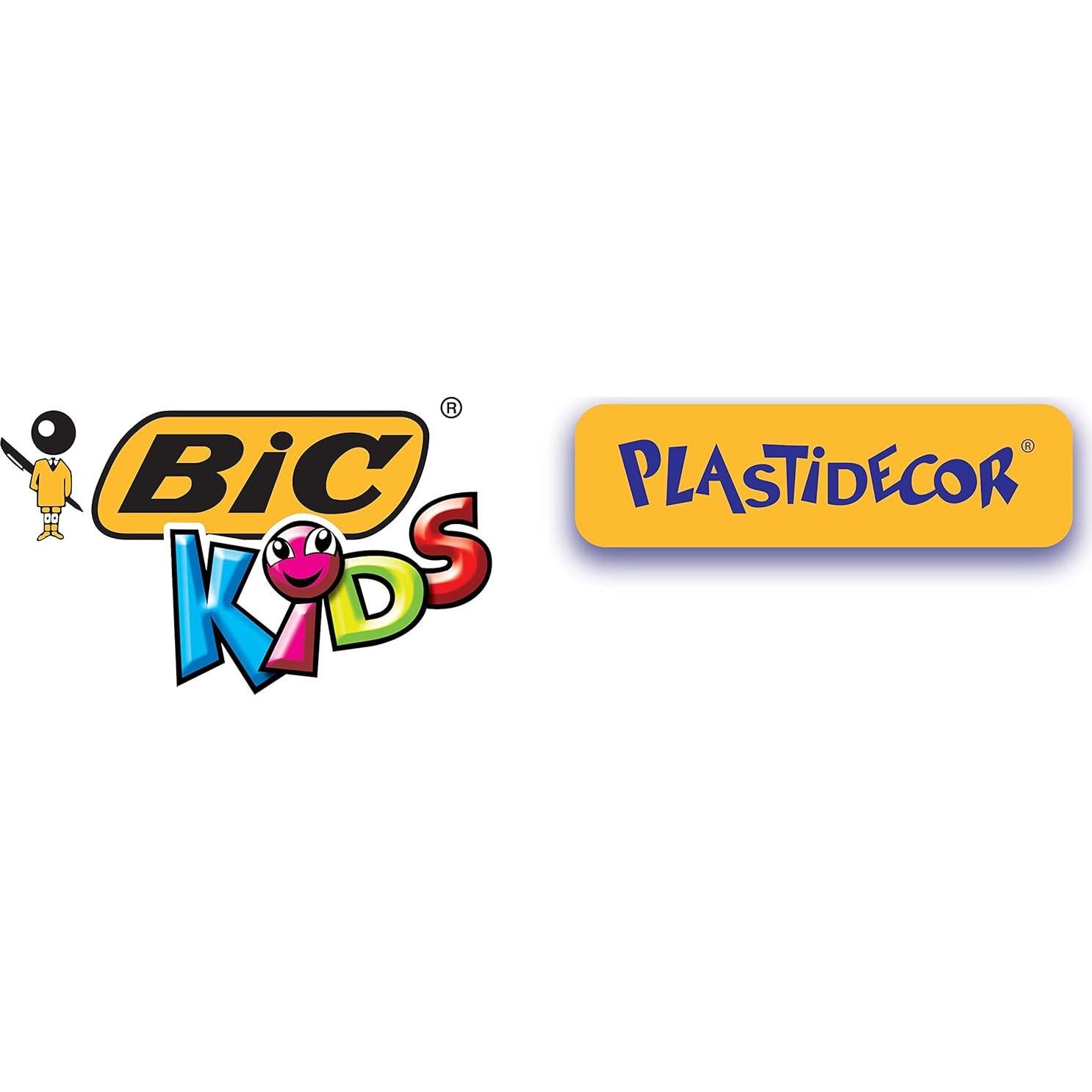 Crayones BIC Kids Plastidecor Afilables 12 Colores Asortidos