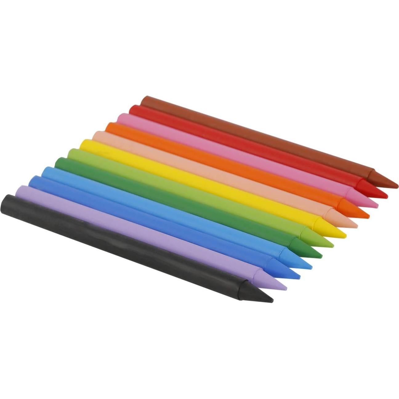 Crayones BIC Kids Plastidecor 12 Colores Afilables Duraderos